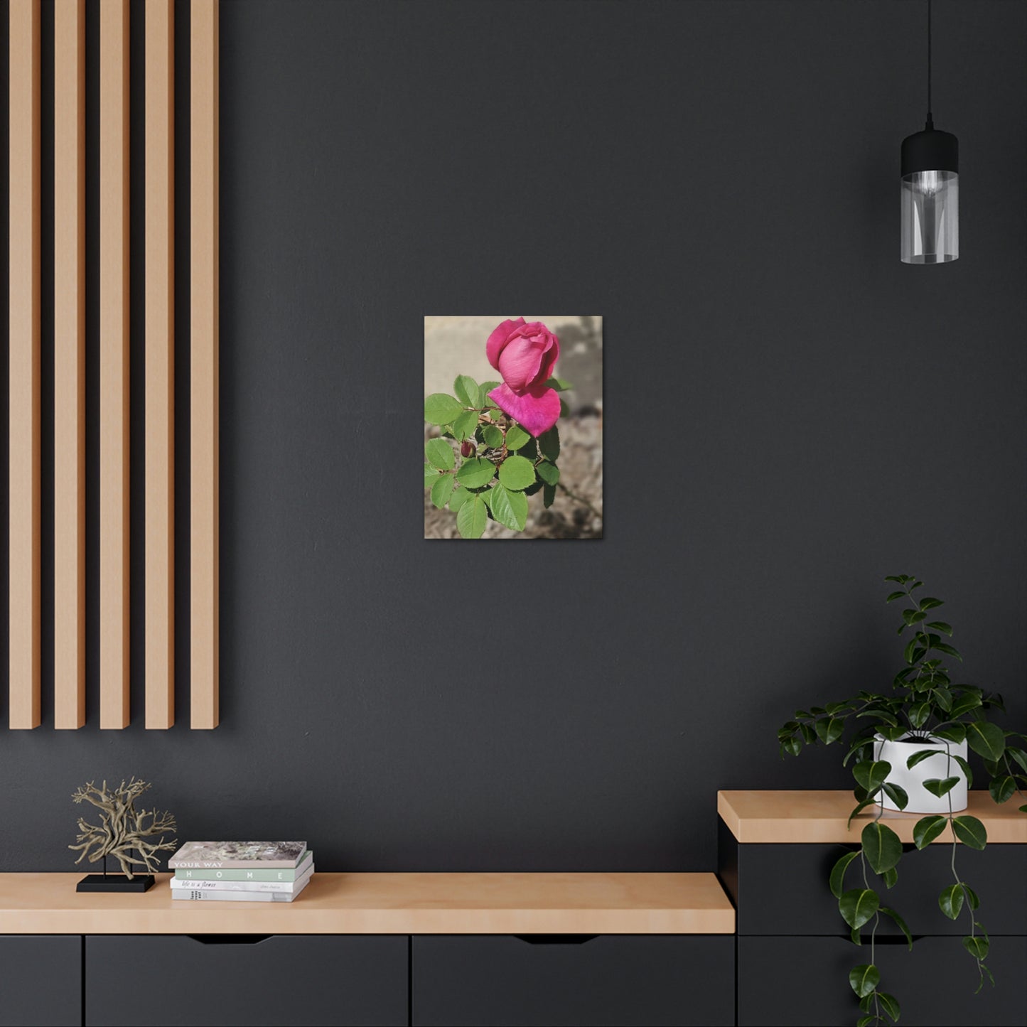 Dear Pink Rosa | High Bloom Collection | Canvas | Life By Ortavia