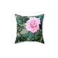 Focus On A Pink Rose| Throw Pillow | High Bloom Collection | Life By Ortavia