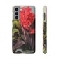Red Canna | Phone Case With Card Holder | High Bloom Collection | Life By Ortavia