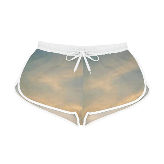 Pink/Blue Colored Women's Relaxed Shorts