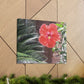 Art Prints & Wall Art, Gallery Canvas with Peach Hibiscus Flower