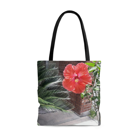 Peach Hibiscus | Tote Bag | High Bloom Collection | Life By Ortavia