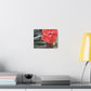 Art Prints & Wall Art, Gallery Canvas with Peach Hibiscus Flower