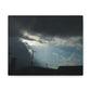 Sun Through Dark Clouds | Wall Art Canvas | Heavens Collection