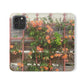 Flowers On A Rugged Fence | Folio Phone Case | High Bloom Collection | Life By Ortavia