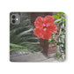 Peach Hibiscus | Folio Phone Case | High Bloom Collection | Life By Ortavia