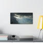 Sun Through Dark Clouds | Wall Art Canvas | Heavens Collection