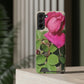 Dear Pink Rosa | Phone Case with Card Holder | High Bloom Collection | Life By Ortavia
