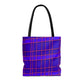Blue/Red | Tote Bag | Vintage Window Collection | Life By Ortavia