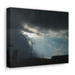 Sun Through Dark Clouds | Wall Art Canvas | Heavens Collection