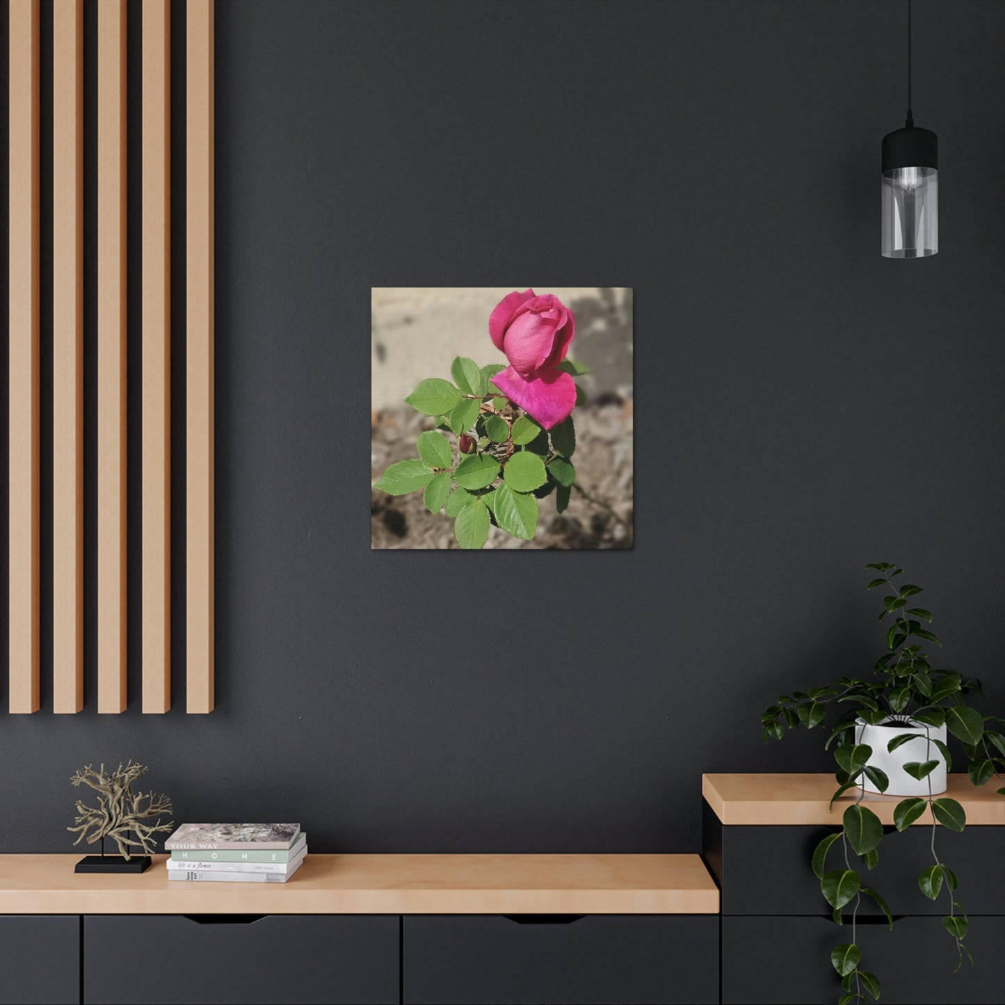 Dear Pink Rosa | High Bloom Collection | Canvas | Life By Ortavia