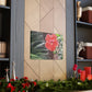 Art Prints & Wall Art, Gallery Canvas with Peach Hibiscus Flower