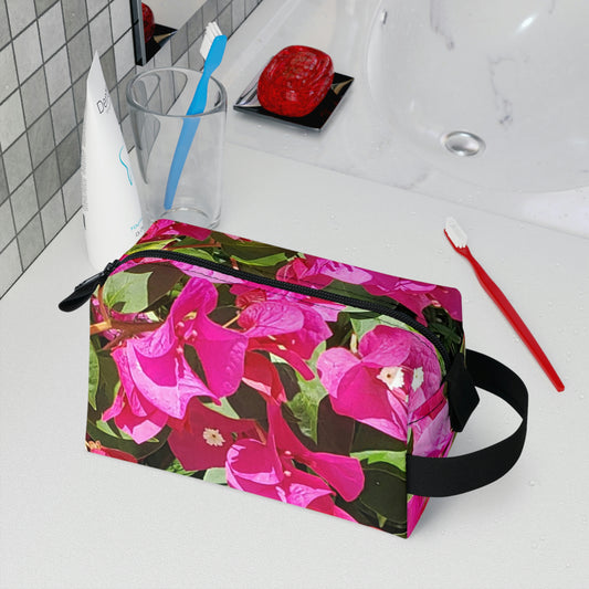 Hot Pink Bougainvillea | Toiletry Bag | High Bloom Collection | Life By Ortavia
