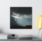 Sun Through Dark Clouds | Wall Art Canvas | Heavens Collection