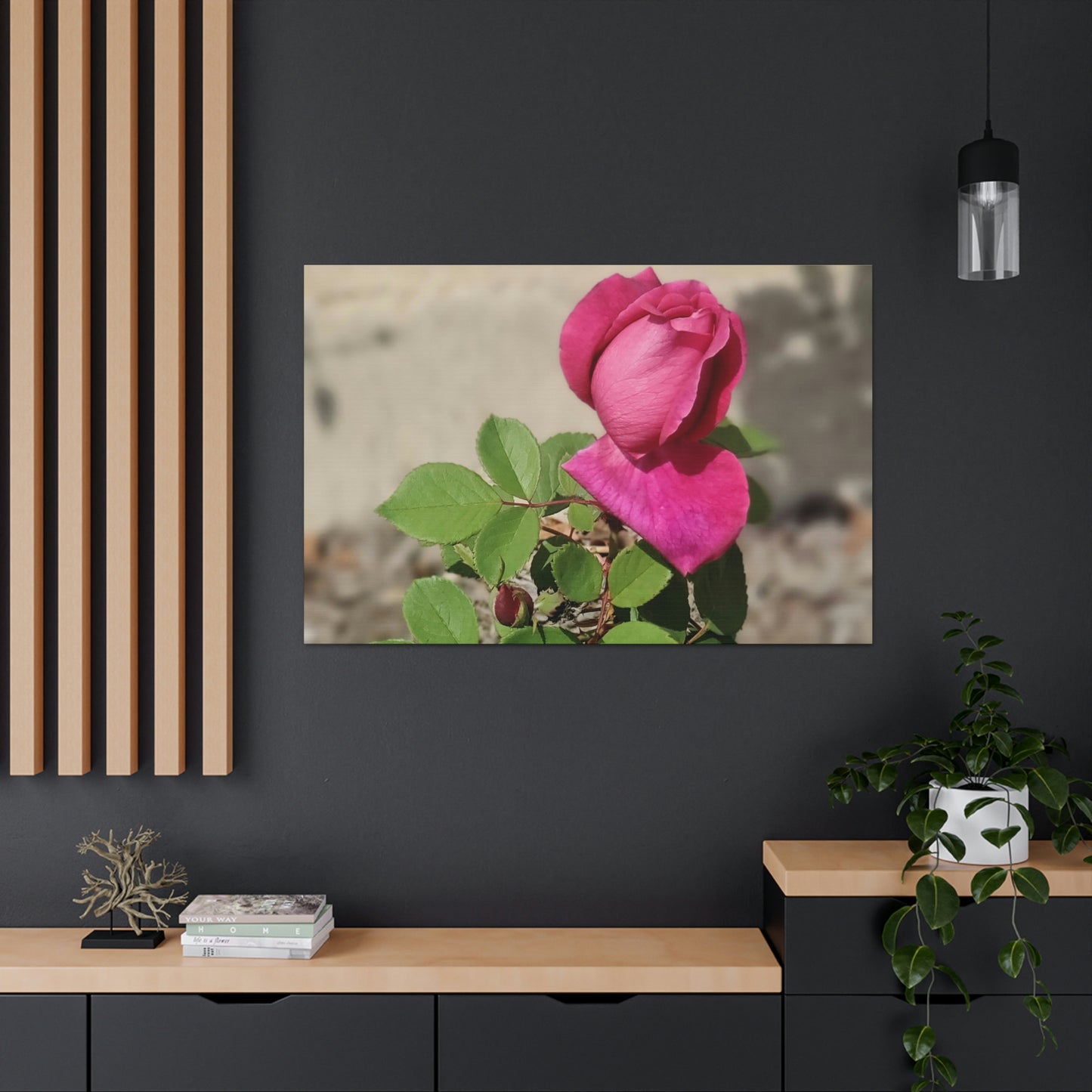 Dear Pink Rosa | High Bloom Collection | Canvas | Life By Ortavia
