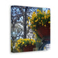 Yellow Pansies Downtown | Wall Art Canvas | High Bloom Collection | Life By Ortavia