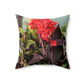 Red Canna | Throw Pillow | High Bloom Collection | Life By Ortavia