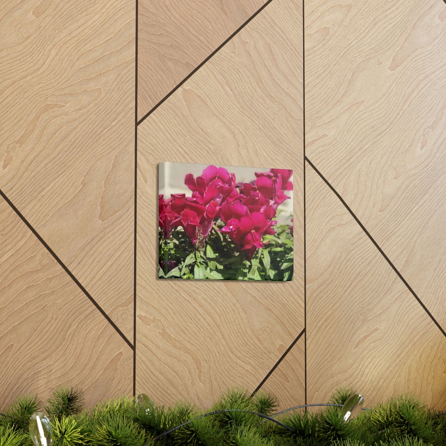 Magenta Snapdragon | Wall Art Canvas | High Bloom Collection | Life By Ortavia