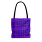 Blue/Red | Tote Bag | Vintage Window Collection | Life By Ortavia