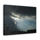 Sun Through Dark Clouds | Wall Art Canvas | Heavens Collection