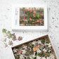 Flowers On A Rugged Fence | Puzzle | 110 252 500 1014 pc | High Bloom Collection | Life By Ortavia